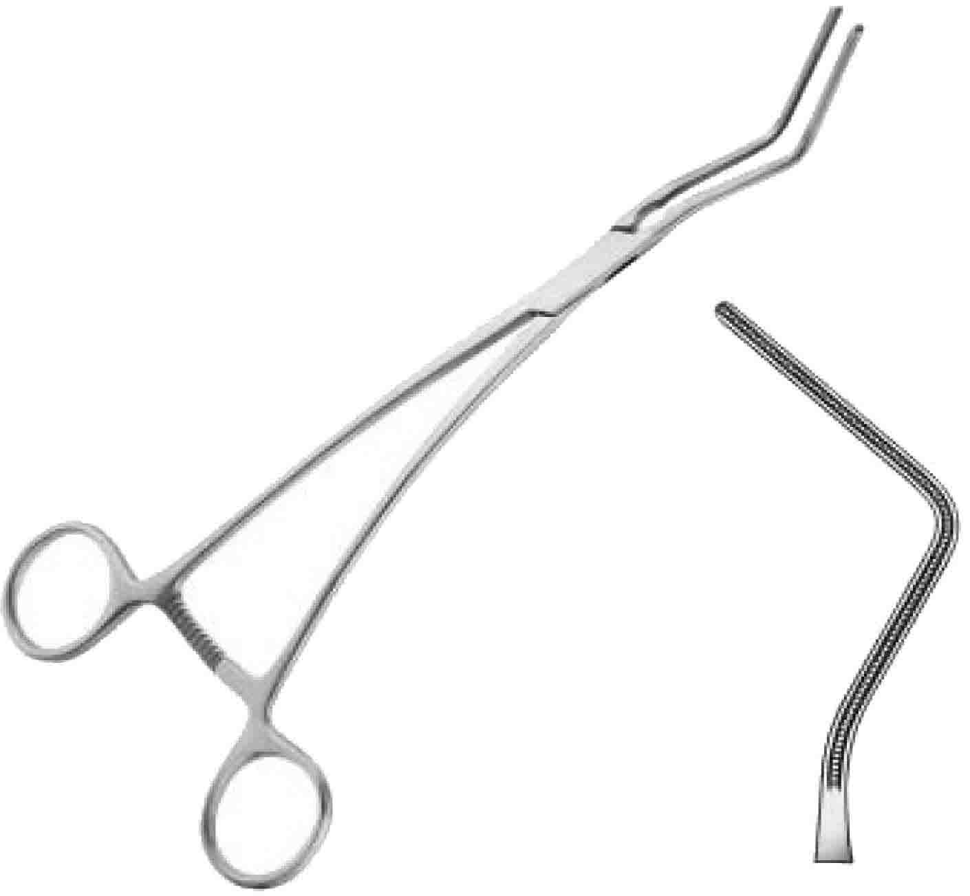 TİTANYUM LEES BRONCHUS KLEMP 25 CM
